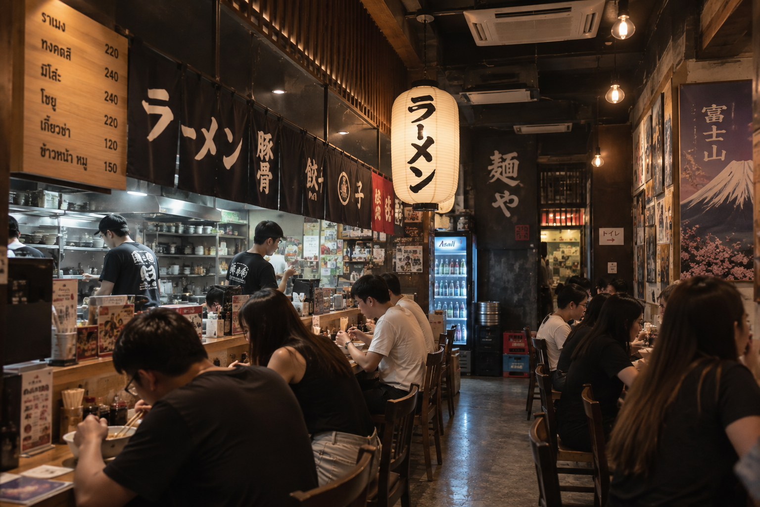 ラーメン店O様の店内の様子と導入事例まとめ